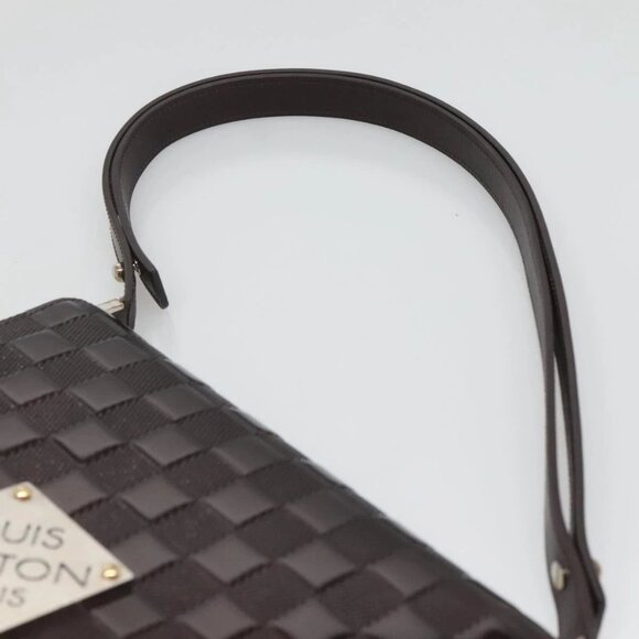 LOUIS VUITTON Damier Vernis Cabaret Shoulder Bag Black M92124 LV Auth 120070 - Picture 9 of 16